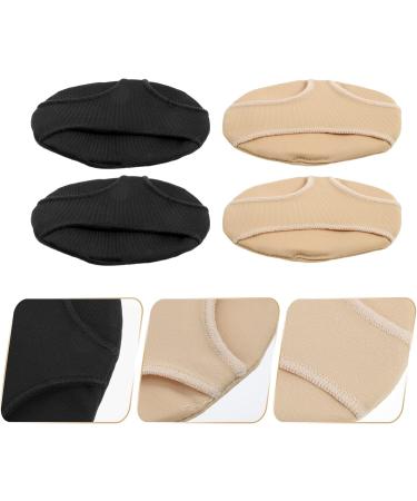 Holibanna 2 Pairs Forefoot Cushions - Comfort Foam Insoles for High Heels Non-Slip Heel Grips & Ball of Foot Support - Assorted Colors - Buy Online on GoSupps.com