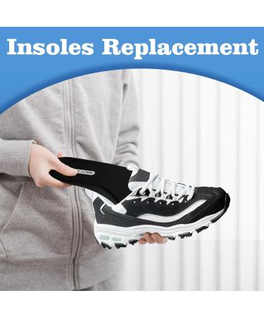 Topdarty Memory Foam Insoles for Skechers | Comfortable Lightweight Shoe Inserts for Men & Women | Shock Absorbing Replacement Insoles (US Men 10 - Buy Online on GoSupps.com