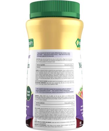 Nature's Bounty Melatonin Supplement Helps Reset Bodys Sleep-Wake Cycle 2.5mg 60 Gummies - Buy Online on GoSupps.com