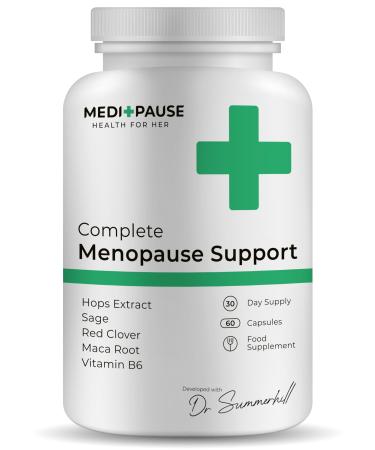 Complete Menopause Support | Menopause Supplements Women | MediPause Natural Menopause Complex | 60 Tablets