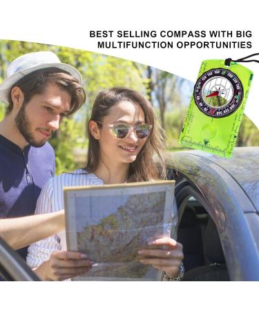 Waterproof Survival Compass for Kids - Perfect for Camping Hiking & Outdoor Navigation - Buy Online on GoSupps.com