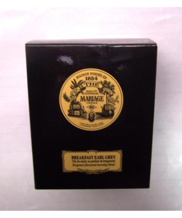 Mariage Fr res - BREAKFAST EARL GREY - Black classical sealed 3.52oz / 100gr canister / tin
