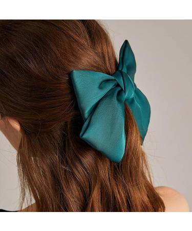 Buy Big Bowknot Hair Clips - 6 Large Loop Hair Accessories for Women Girls & Schoolgirls - Vibrant 6 Color Set - Buy Online on GoSupps.com