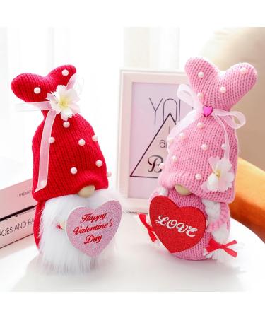 Alipis Valentines Decorative Valentine Festival Accessory Supply Decors Decor Dwarf Gnome Day Adorable As Shown 111x9x26cm - Buy Online on GoSupps.com