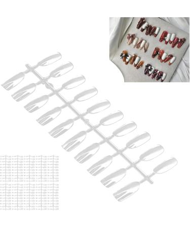 Nail Display Plastic Fake Nail Tips Easy To Coloring for Nail Salon for Manicure Store for DIY Nail Art for Family - Buy Online on GoSupps.com