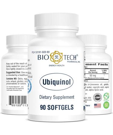 Bio-Tech Ubiquinol (CoQH-CF) 90 softgels