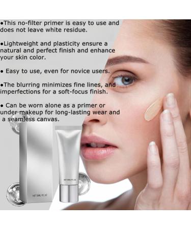 Skin Tightener Prime-Face Makeup No-Filter Primer Water Based Face Tightener Primer Mattifying Primer with Shine Control Create Natural Look for All Type Skin (2PCS) - Buy Online on GoSupps.com