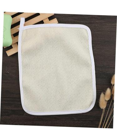 Healeved 6pcs Dual-Sided Scrub Towel Loofah Shower Sponges - Soft Bath Towels for Face and Body - Buy Online on GoSupps.com