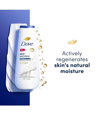 Dove Deep Moisture Body Wash for Dry Skin - 20 oz - Buy Online on GoSupps.com