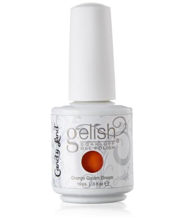 Gelish Harmony Nail Polish Orange Cream Dream