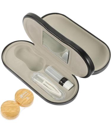 Buy Aboofan Dual Purpose Glasses Case - 4 Sets Double-Layer Travel & Storage Box for Glasses & Contact Lenses - Perfect for International Shipping - Buy Online on GoSupps.com