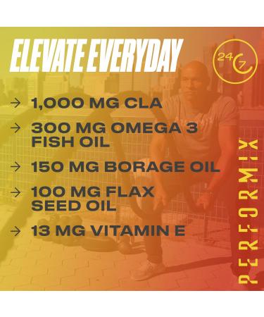 Performix SST Ab Cuts CLA Soft Gels for Men & Women - Non-Stimulant with CLA, Omega 3, Flaxseed Oil, Vitamin E - Easy-to-Swallow - 80 Soft Gels (2-Pack) - Buy Online on GoSupps.com