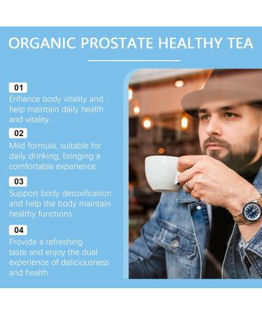 rabuu Prostate Tea For Men Natural Herbal Tea For Overall Vitality Refreshing Taste Convenient Tea Bags - Buy Online on GoSupps.com