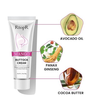 Ownest 2Pcs Sexy Hip Buttock Enlargement Cream, Effective Shaping Eliminate Printing Firming Buttock, Hip Lift Up Butt Skin Enlargement Massage Sexy Hip Cream - Buy Online on GoSupps.com
