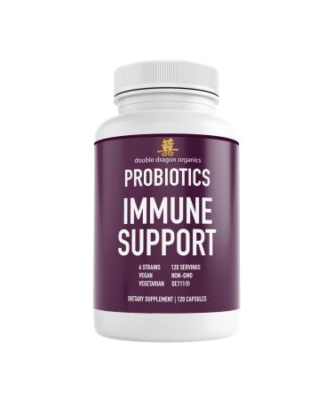Double Dragon Organics Probiotics for Men and Women Pro 120 (1 Bottle)