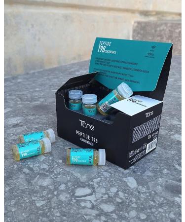 Tahe Peptide T98 Vegan Densifying Anti-Hair Loss Concentrate with Multi-Peptides 99% Natural Formula 6 x 10 ml - Buy Online on GoSupps.com
