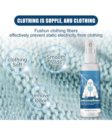 Anti Static Spray Static Spray Remover | Natural Anti-Static Spray for Clothing Textiles Furniture and Car Eliminate Static Shock 3.5 Oz Nicything - Buy Online on GoSupps.com