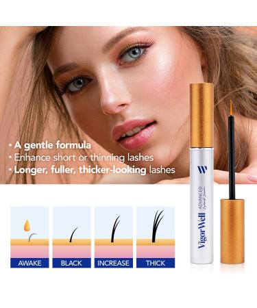 RapidLash Eyelash Growth Serum - 5mL - 6-Month Supply | Boost Eyelash & Eyebrow Growth for Women - Buy Online on GoSupps.com