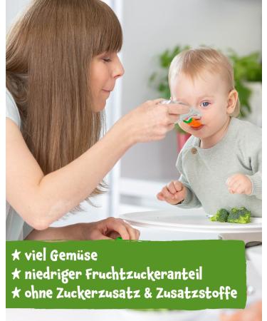 Pumpkin Organics 32 Pack Querbet Bio Vegetables Quetschies - Sugar-Free Baby Food for 8+ Months - Vegetarian (32x100g) - Buy Online on GoSupps.com