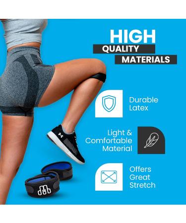 CROSSTRAP Stabilizing Patella Knee Strap | Knee Brace for Running, Cycling, Hiking | Knee Pain Relief & Support | Small Size - Buy Online on GoSupps.com