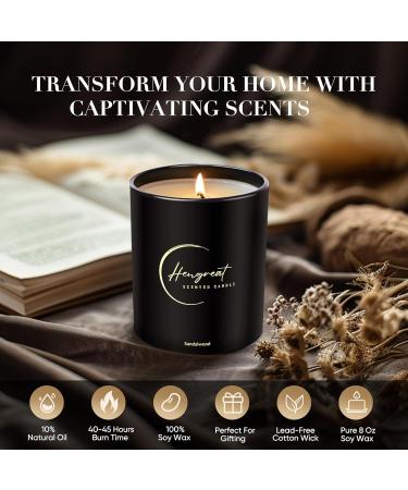 Scented Soy Wax Candles 8oz | Sandalwood Get Well Gifts for Women & Men | 45 Hours Burn | Perfect Home Decor & Mother's Day Candle - Buy Online on GoSupps.com