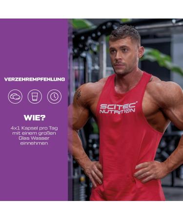 Scitec Nutrition Mega EAA - 3200 MG Essential Amino Acids Capsules for Athletes | 240 Count - Optimal Protein Support - Buy Online on GoSupps.com