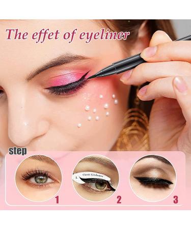 Quick Eyeliner & Eyeshadow Stencils - 128 Pieces Cat Eye Makeup Tool & Winged Eyeliner Tape - Buy Online on GoSupps.com