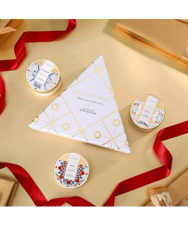 Spa Luxetique Hand Lotion Set - Shea Butter Moisturizing Hand Cream & Repair Hand Salve - Hand Care Set for Dry Cracked Hands - 3oz x 2 - Buy Online on GoSupps.com