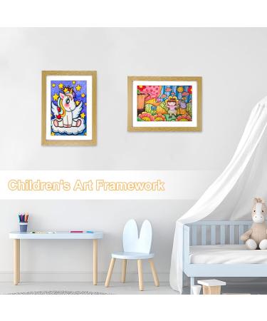 Quvbkz A4 Picture Frame for Children's Drawings - Fillable Folding Frames with Anterior Opening for Artwork Storage - Buy Online on GoSupps.com