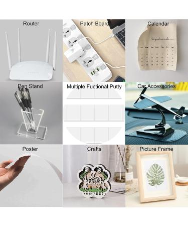 Acrylic Nail Stands Set with 42pcs Reusable Putty Metal Holders - Magnetic Nail Art Tools for DIY at Home & Salon - Buy Online on GoSupps.com