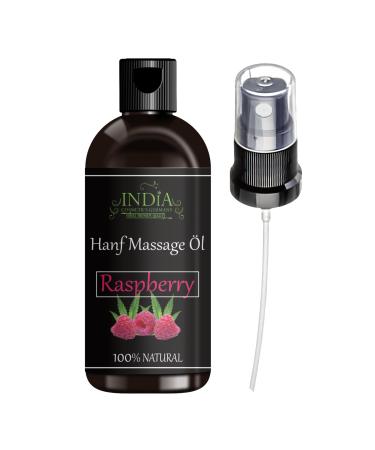 Skin & massage oil with hemp seed oil extract in organic premium quality!Aprico -kernel oil sweet almond oil sesame oil avocado oil watermelon kernel oil peppermint oil and natural raspberry oil.raspberry