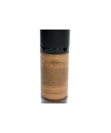 Pure Ziva Deep Bronze Liquid Glow Cream Highlighter Bronzer Lotion - Dark Skin Tone | Paraben & Gluten Free | Cruelty Free - Buy Online on GoSupps.com
