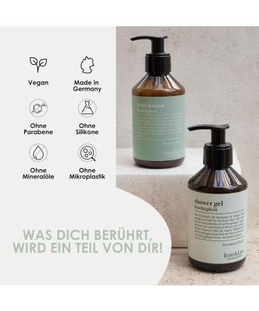 Jean & Len Rosemary & Ginger Shower Gel - 250ml | Moisturizing Shower Gel for Normal to Dry Skin - Buy Online on GoSupps.com