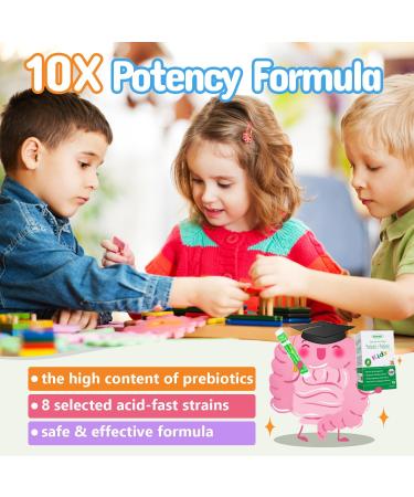 ZEBORA Kids Probiotic & Prebiotics Powder | Age 3+ | Digestive & Immune Support | Constipation Relief | Non-GMO | Gluten-Free | 30 Packets - 5 Billion CFUs - Buy Online on GoSupps.com