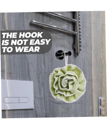 Cabilock 4 Sets Space Aluminum Hook Wall Towel Holder Towel Hooks Wall Towel Hangers Office Key Hook Umbrella 5.1X3.1CM Black - Buy Online on GoSupps.com