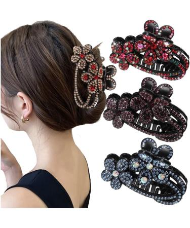 Hair Clip Barrette Clips for Thick Hair Women Headwear Girls Ponytail Holder Hair Accessories (Color : 05A) - Buy Online on GoSupps.com