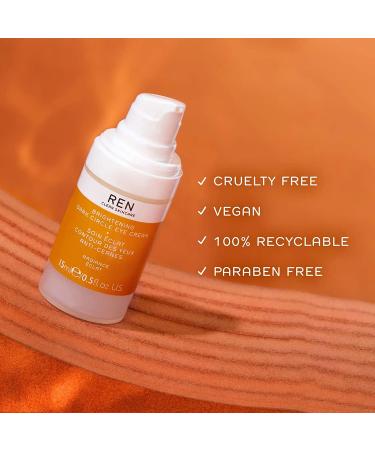 REN Clean Skincare Dark Circle Eye Cream | Brightens, Firms & Targets Puffiness | Lightweight Moisturizing Formula | 1.7 Fl oz - Buy Online on GoSupps.com