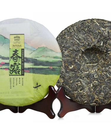 Lao Tong Zhi Haiwan G teau de th Puerh cru de printemps Chun Lu Sheng Th Puer 400g