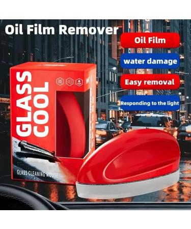 Glass Cool Windshield Cleaner Powerful Windshield Cleaner & Oil Film Remover Auto Glass Oil Film Remover Glass Cool - Glass Cleaning Mouse for All Glass Surfaces (2PCS) - Buy Online on GoSupps.com