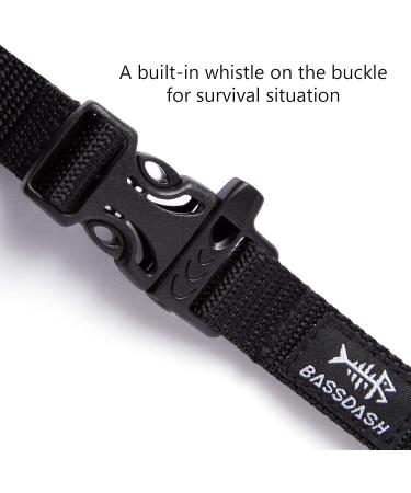 BASSDASH Replacement Backpack Straps - Adjustable Padded Shoulder Straps for Dry Bag - Black - One Size | International Shipping - Buy Online on GoSupps.com