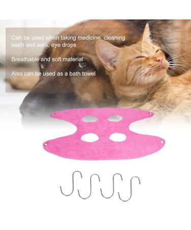 Dog Care Hammock & Fur Care Tools | Pet Nail Cutting Harnesses & Accessories - Rose Red - Buy Online on GoSupps.com