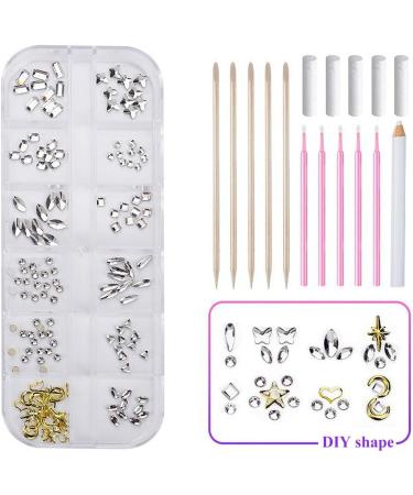Shop Fashionable Tooth Jewelry Set - Glossy Crystal DIY Dental Edelstein & Reflective Gemstones for Stunning Smiles - Buy Online on GoSupps.com