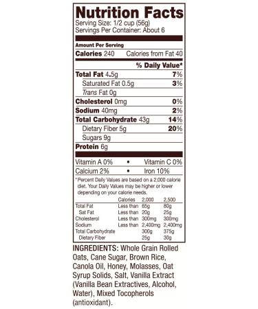 Bob's Red Mill Honey Oat Granola  12-ounce (Pack of 4) - Buy Online on GoSupps.com