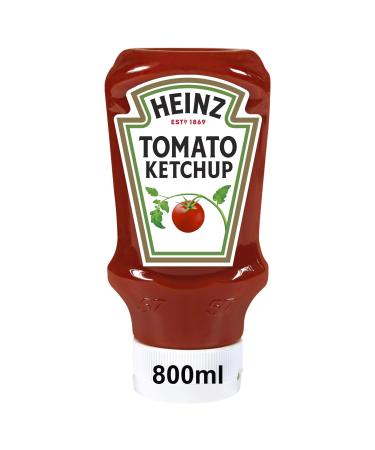 Heinz Tomato Ketchup Bouteille de douche 800 ml (l'emballage peut varier) 800 ml (1er Pack)