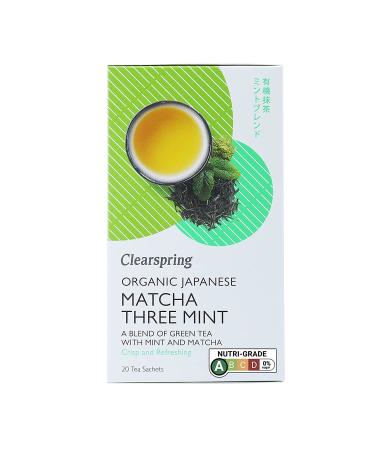 Clearspring Organic Japanese Matcha Three Mint - 20 Tea Sachets