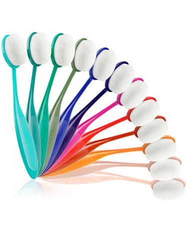 Yoseng 12 Pack Colored Ink Blending Brushes Ink Blending Tool for Card Making Craft Broad Application Assortment Paper Crafter Color Code Handle (Brush Head Size 0.85 Inches) 12 Color - Buy Online on GoSupps.com