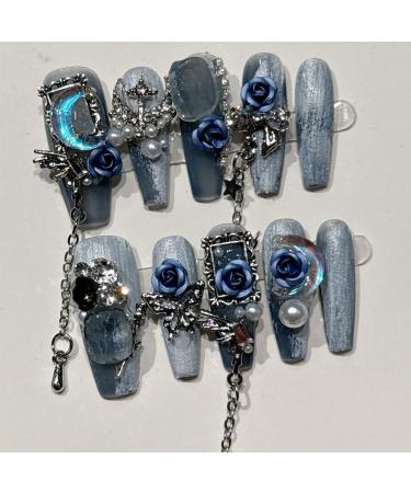 IEEDFJKK Gifts For Nail Lovers Nails Kit With Various Patterns Long-lasting And Sturdy False Nails ABS Nail Art Nail Kit L - Buy Online on GoSupps.com