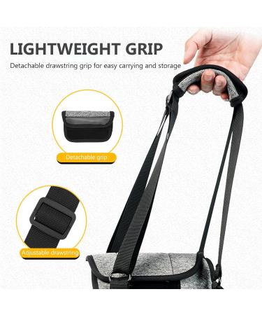 Dog Lifting Harness Dog Support Harness for Back Legs Dog Harness Medium Dog Sling for Back Legs with Lift Handle Adjustable Puppy Harness for Elderly Disabled Joint Injuries Canine Portable(Grey) - Buy Online on GoSupps.com