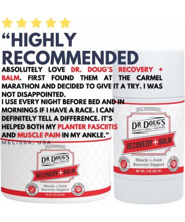 Dr. Doug's Recovery Balm Organic Arnica & Magnesium Topical Rub Soothing Support Lotion for Active Muscles Joints & Skin Dermatologist Approved Handmade in USA (8 Ounce (Pack of 1)) - Buy Online on GoSupps.com