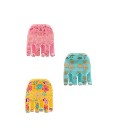 GOODY Classics Disney Princess Moana Half Claw Clips - 3-Pack for Easy Hair Styling - Pain-Free Accessories for All Genders - Buy Online on GoSupps.com
